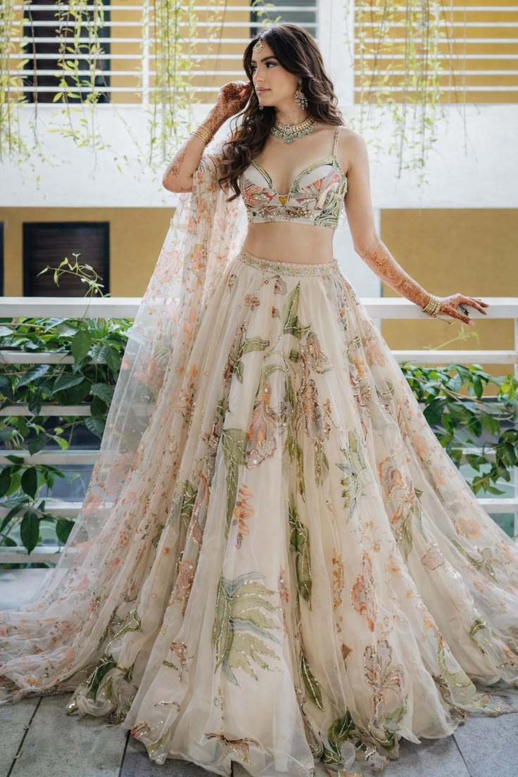Dreamy Pastel Bridal Lehenga _ Viral Wedding Outfit 2026